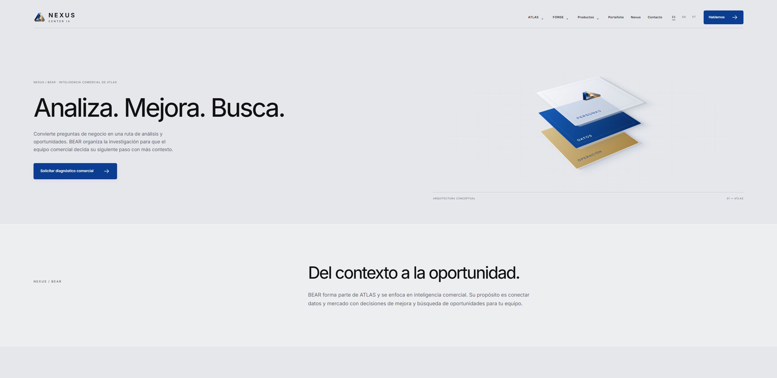 BEAR — Presentación del producto