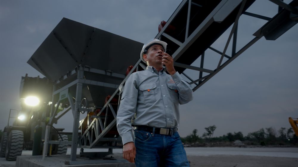 Planta de concreto premezclado de CONCRETUM en Cauqué